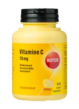 De Online Drogist Roter vitamine c tabletten citroensmaak 400st aanbieding