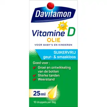 De Online Drogist Davitamon vitamine d olie 25ml aanbieding