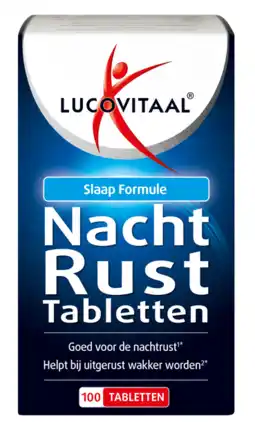 De Online Drogist Lucovitaal nachtrust tabletten 100tb aanbieding