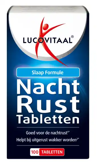 De Online Drogist Lucovitaal nachtrust tabletten 100tb aanbieding
