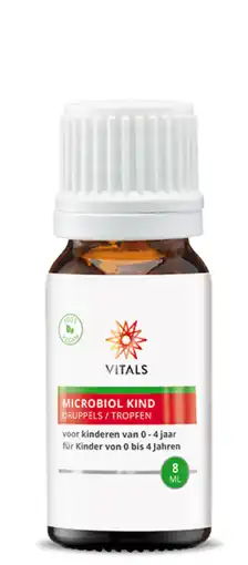 De Online Drogist Vitals microbiol kind 0-4 jaar druppels 8ml aanbieding