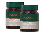 De Online Drogist Bonusan vitamine d3 & k2 softgels duoverpakking 2x60sg aanbieding