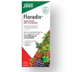 De Online Drogist Salus floradix vloeibaar ijzer elixer 250ml aanbieding