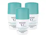De Online Drogist Vichy deodorant anti-transpiratie roller 48 uur - multiverpakking 3x50ml aanbieding