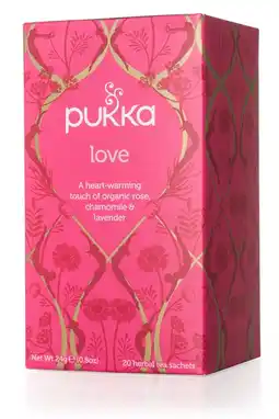 De Online Drogist Pukka love thee 20zk aanbieding