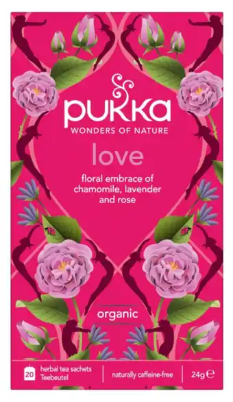 De Online Drogist Pukka love thee 20zk aanbieding