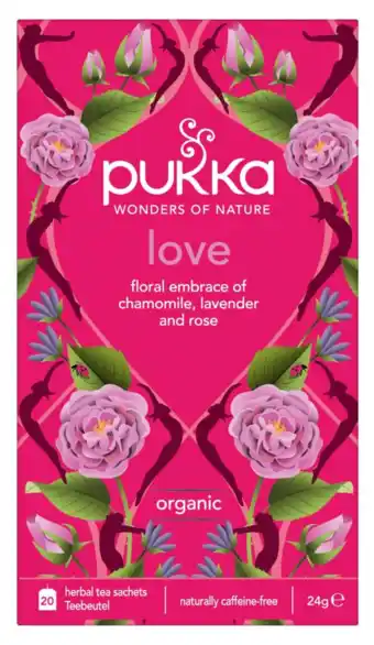 De Online Drogist Pukka love thee 20zk aanbieding