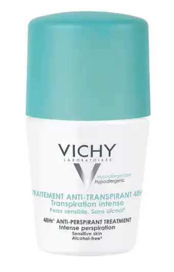 De Online Drogist Vichy deodorant anti-transpiratie roller 48 uur 50ml aanbieding