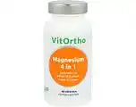 De Online Drogist Vitortho magnesium 4 in 1 tabletten 60tb aanbieding