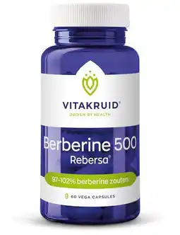 De Online Drogist Vitakruid berberine 500 rebersa capsules 60vcp aanbieding