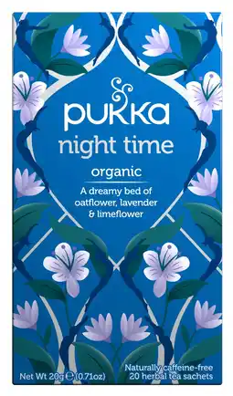 De Online Drogist Pukka night time thee 20zk aanbieding