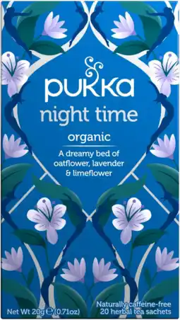De Online Drogist Pukka night time thee 20zk aanbieding
