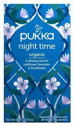 De Online Drogist Pukka night time thee 20zk aanbieding