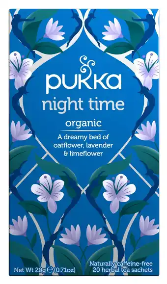 De Online Drogist Pukka night time thee 20zk aanbieding