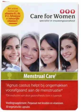 De Online Drogist Care for women women's menstrual care capsules 30cp aanbieding