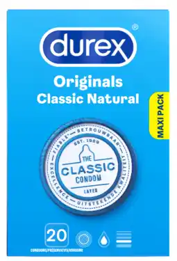 De Online Drogist Durex condoom natural 20st aanbieding