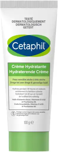 De Online Drogist Cetaphil hydraterende crème - vochtinbrengende crème gezicht & lichaam 100gr aanbieding