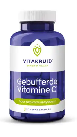 De Online Drogist Vitakruid gebufferde vitamine c capsules 150cp aanbieding