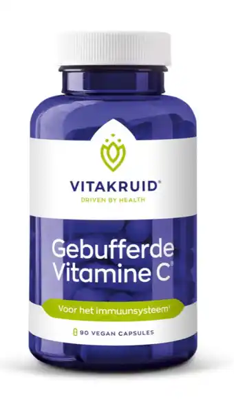 De Online Drogist Vitakruid gebufferde vitamine c capsules 150cp aanbieding