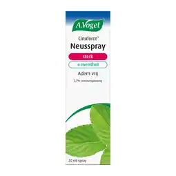 De Online Drogist A.vogel cinuforce neusspray extra sterk + menthol 20ml aanbieding