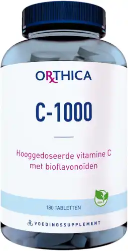 De Online Drogist Orthica c-1000 tabletten 180tb aanbieding
