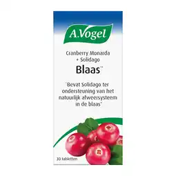 De Online Drogist A.vogel cranberry monarda tabletten 30tb aanbieding