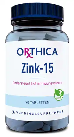 De Online Drogist Orthica zink-15 tabletten 90tb aanbieding