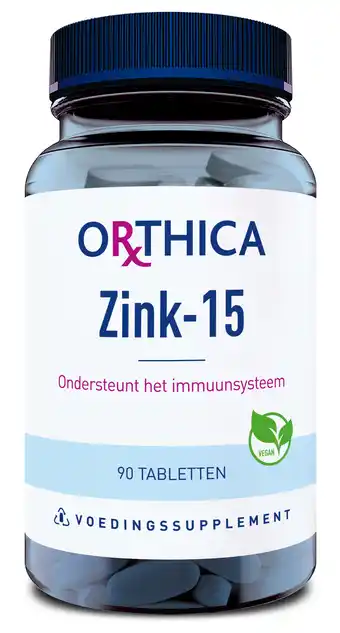 De Online Drogist Orthica zink-15 tabletten 90tb aanbieding