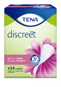 De Online Drogist Tena discreet mini magic inlegkruisjes 34st aanbieding