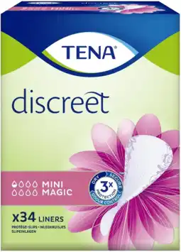 De Online Drogist Tena discreet mini magic inlegkruisjes 34st aanbieding