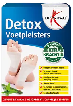 De Online Drogist Lucovitaal detox voetpleisters 10st aanbieding