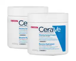 De Online Drogist Cerave hydraterende crème multi 2x454gr aanbieding