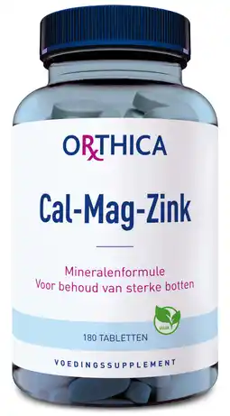 De Online Drogist Orthica calcium magnesium zink tabletten 180tb aanbieding