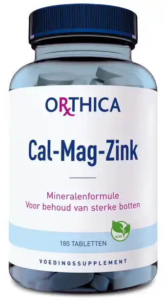 De Online Drogist Orthica calcium magnesium zink tabletten 180tb aanbieding