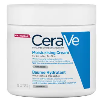 De Online Drogist Cerave hydraterende crème 454gr aanbieding