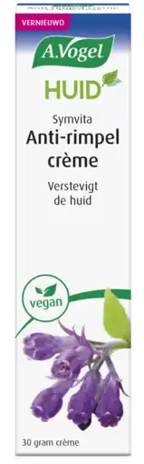 De Online Drogist A.vogel symvita anti-rimpel crème 30gr aanbieding