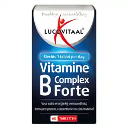 De Online Drogist Lucovitaal vitamine b complex forte tabletten 60tb aanbieding