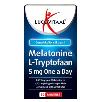 De Online Drogist Lucovitaal melatonine l-tryptofaan 5mg tabletten 30tb aanbieding