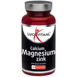 De Online Drogist Lucovitaal calcium magnesium zink tabletten 100tb aanbieding