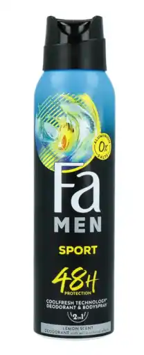 De Online Drogist Fa men sport deospray 150ml aanbieding