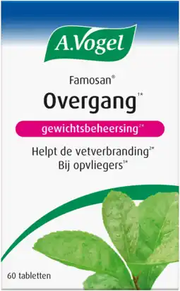 De Online Drogist A.vogel famosan overgang gewichtsbeheersing* tabletten 60tb aanbieding