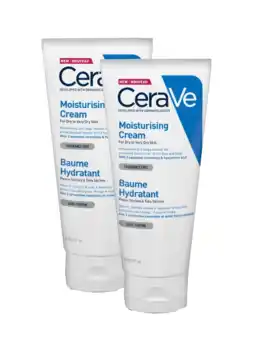 De Online Drogist Cerave hydraterende crème multi 2x177ml aanbieding