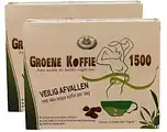 De Online Drogist Deonlinedrogist.nl groene koffie 1500 duo 2x14st aanbieding