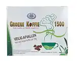 De Online Drogist Deonlinedrogist.nl groene koffie 1500 14st aanbieding