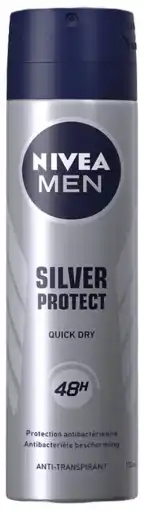 De Online Drogist Nivea men silver protect anti-transpirant 150ml aanbieding