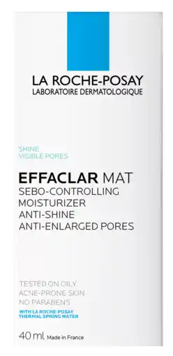 De Online Drogist La roche-posay effaclar mat dagcrème 40ml aanbieding