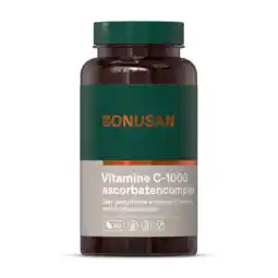 De Online Drogist Bonusan vitamine c-1000 ascorbatencomplex tabletten 90tb aanbieding