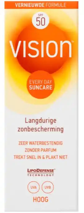 De Online Drogist Vision every day sun protection spf50 45ml aanbieding