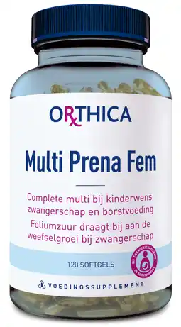 De Online Drogist Orthica multi prena fem softgels 120sg aanbieding