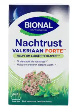 De Online Drogist Bional nachtrust forte valeriaan 60cp aanbieding